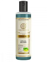 Масло для волос Амла Брами (Amla Brahmi) 210 мл Khadi Natural